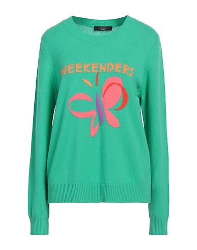 WEEKEND MAX MARA Cashmere blend Green 100% Cashmere