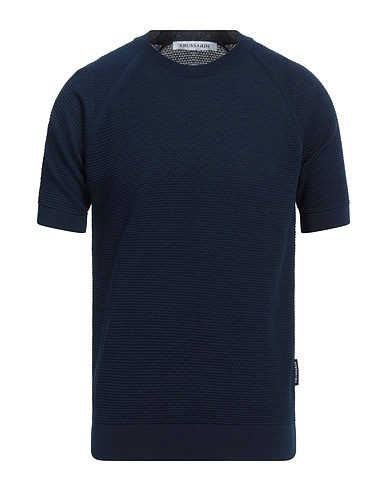 TRUSSARDI Pullover Blu notte 100% Cotone