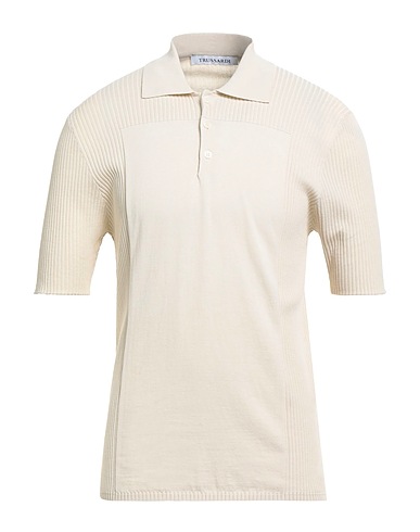 TRUSSARDI Sweater Ivory 100% Cotton