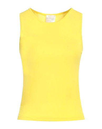 ANONYME DESIGNERS Maglia Gilet Giallo 80% Viscosa, 20% Nylon