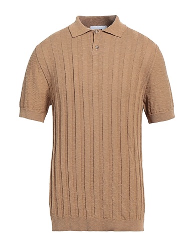 ALPHA STUDIO Jumper Light brown 100% Cotton