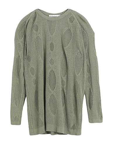 RANRA Jumper Military green 70% Linen, 30% Cotton