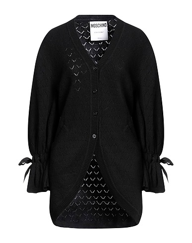 MOSCHINO Cardigan Black 97% Cashmere, 3% Virgin Wool