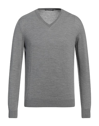 RAF MOORE Sweater Grey 100% Wool