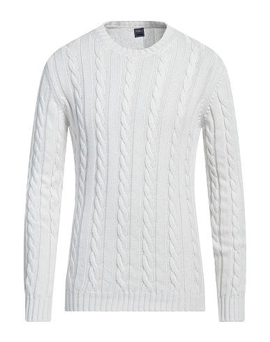 FEDELI Sweater Off white 100% Cotton