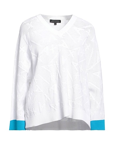 ARMANI EXCHANGE Pullover Bianco 55% Viscosa, 45% Poliammide