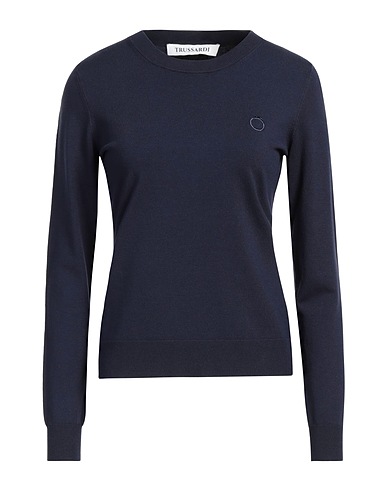 TRUSSARDI プルオーバー ミッドナイトブルー レーヨン 72% / ナイロン 28%