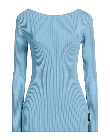 TRUSSARDI Jumper Sky blue 63% Viscose, 37% Polyacrylic