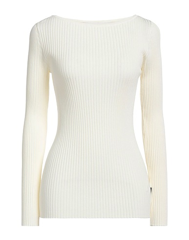 TRUSSARDI Jumper Ivory 63% Viscose, 37% Polyacrylic