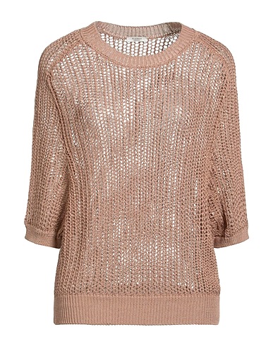 PESERICO Pullover Nocciola 96% Cotone, 4% Poliestere