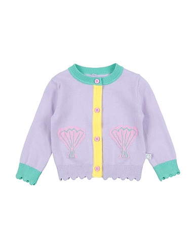 STELLA McCARTNEY KIDS Cardigan Lilla 100% Cotone