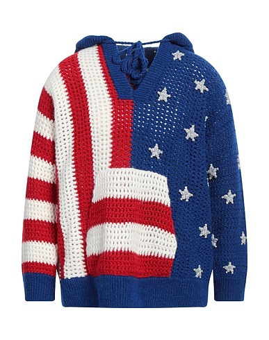 CELINE Sweater Blue 56% Alpaca wool, 34% Polyamide, 10% Wool