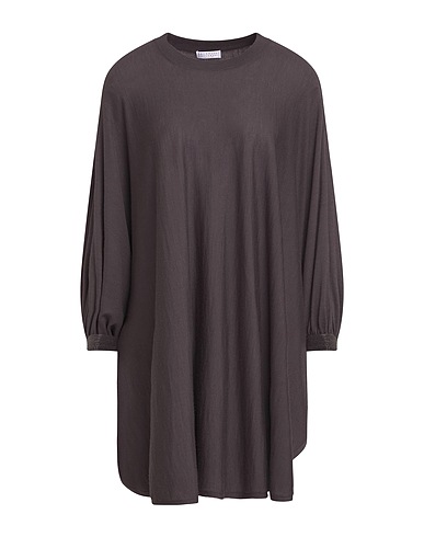 BRUNELLO CUCINELLI Jumper Lead 90% Virgin Wool, 10% Cashmere, Ecobrass, Acetate, Silk