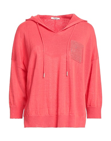 PESERICO Pullover Corallo 100% Fibra di metallo, Lino, Cotone