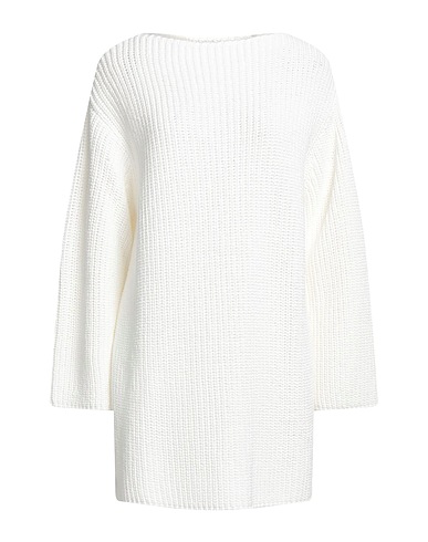 FERRAGAMO Jumper Ivory 100% Cotton