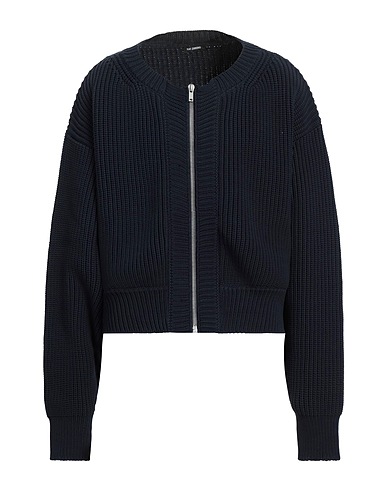 RAF SIMONS Cardigan Midnight blue 55% Cotton, 45% Polyamide