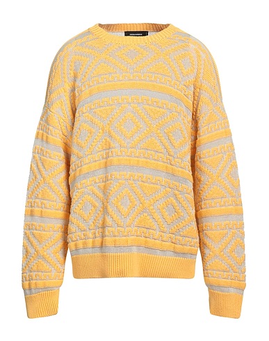 DSQUARED2 Pullover Giallo 60% Cotone, 40% Lino