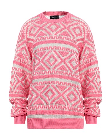 DSQUARED2 Pullover Rosa 60% Cotone, 40% Lino