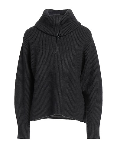 CAMILLA AND MARC Polo neck Black 48% Acrylic, 24% Synthetic fibers, 15% Viscose, 9% Polyester, 4% Wool