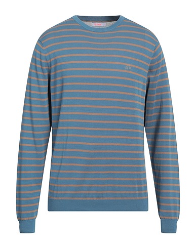 SUN 68 Jumper Slate blue 100% Cotton