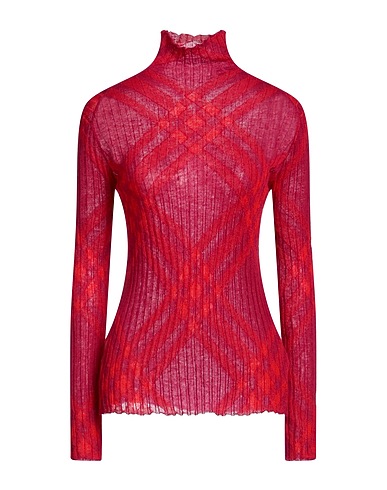 BURBERRY Polo neck Garnet 51% Mohair wool, 30% Polyamide, 19% Wool