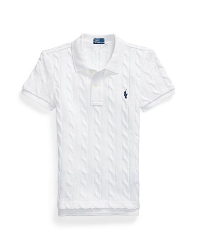 POLO RALPH LAUREN Sweater White 100% Cotton