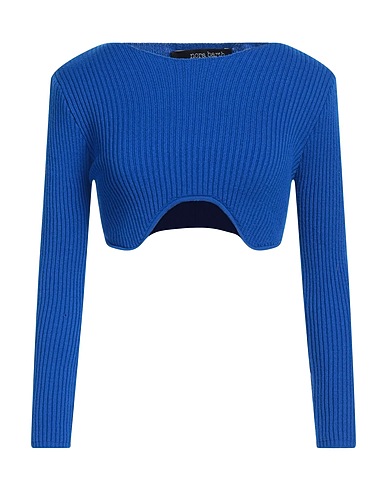 NORA BARTH Pullover Blu 55% Poliestere, 20% Lana, 19% Viscosa, 6% Elastan