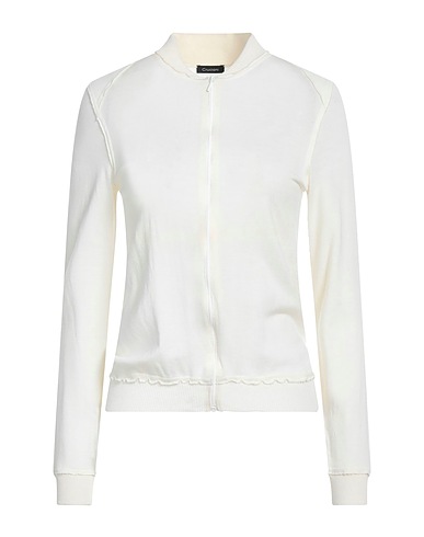 CRUCIANI Cardigan Ivory 70% Cashmere, 30% Silk