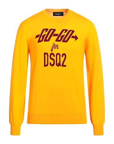 DSQUARED2 Sweater Orange 100% Wool