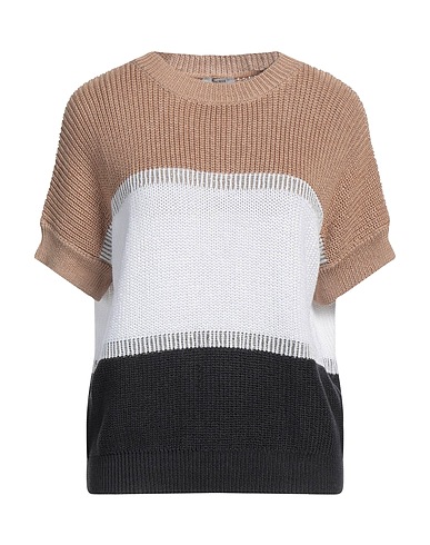PESERICO Sweater White 100% Metallic fiber, Cotton