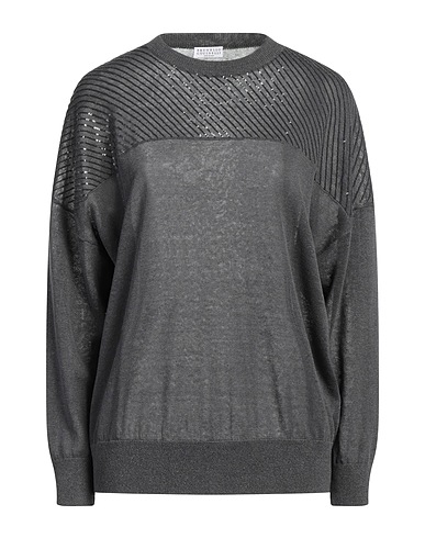 BRUNELLO CUCINELLI Sweater Lead 85% Linen, 15% Polyamide, Polyester