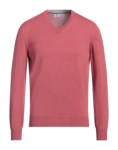 BRUNELLO CUCINELLI Maglia in Cachemire Rosa antico 100% Cachemire