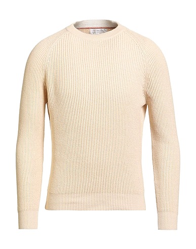 BRUNELLO CUCINELLI Jumper Beige 100% Cotton