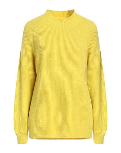 CASHMERE COMPANY Col roulé Jaune 80% Laine, 20% Laine d'alpaga