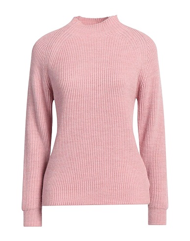 CASHMERE COMPANY Rollkragenpullover Rosa 80% Wolle, 20% Alpakawolle