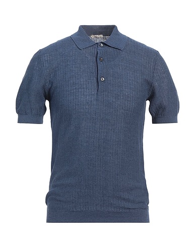 CIRCOLO 1901 Pullover Blu navy 70% Lino, 30% Cotone