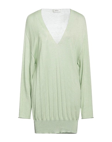 ALPHA STUDIO Jumper Sage green 50% Viscose, 50% Polyamide