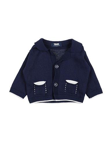 MANUELL & FRANK Cardigan BLU 50% Cotton, 50% Acrylic