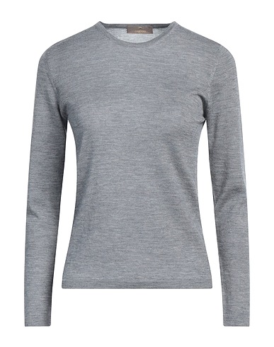 CRUCIANI Cashmere jumper Light grey 70% Cashmere, 30% Silk