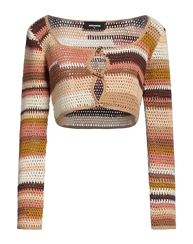 DSQUARED2 Cardigan Brown 100% Cotton