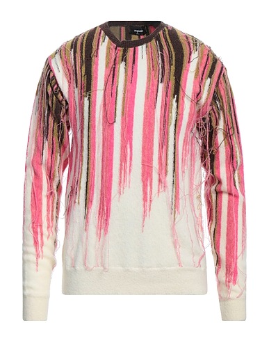DSQUARED2 Sweater Ivory 70% Virgin Wool, 30% Polyamide