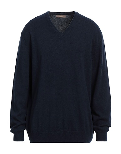CRUCIANI Maglia in Cachemire Blu notte 100% Cachemire