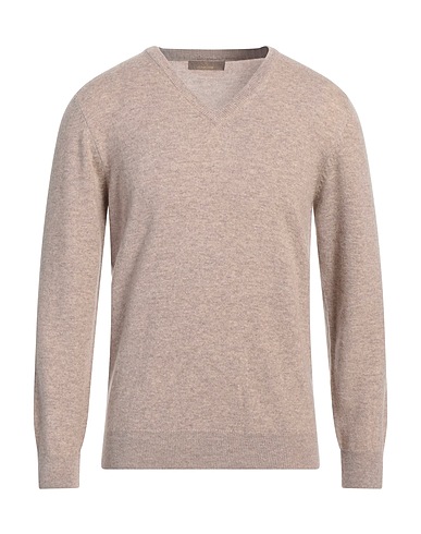 CRUCIANI Kaschmirpullover  Hellbraun 100% Kaschmir