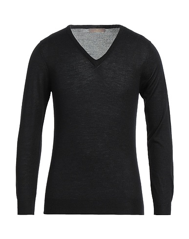 CRUCIANI Maglia in Cachemire Nero 70% Cachemire, 30% Seta