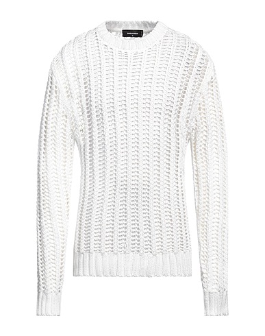DSQUARED2 Sweater White 100% Cotton