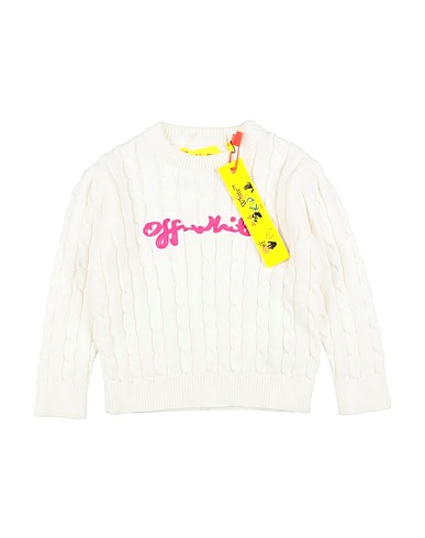 OFF-WHITE™ KIDS Jumper White 100% Cotton