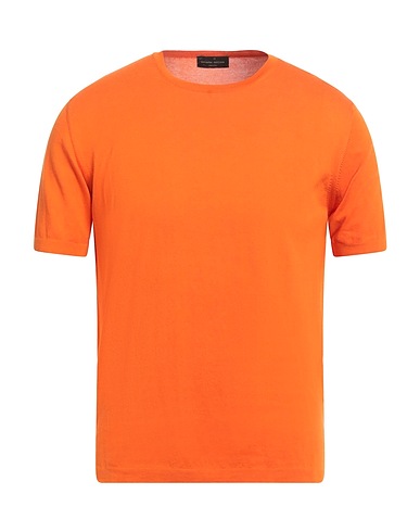 ROBERTO COLLINA Jumper Orange 100% Cotton