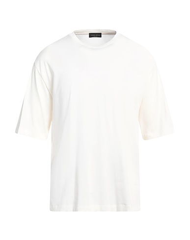 ROBERTO COLLINA Pullover Off white 100% Cotone