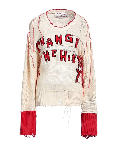 STELLA McCARTNEY Jumper Ivory 100% Cotton
