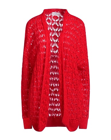 SOALLURE Cardigan Red 42% Acrylic, 30% Mohair wool, 28% Polyamide
